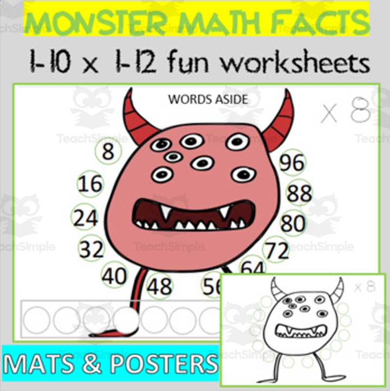 Printable Math Facts Worksheets Printable Math Facts Worksheets