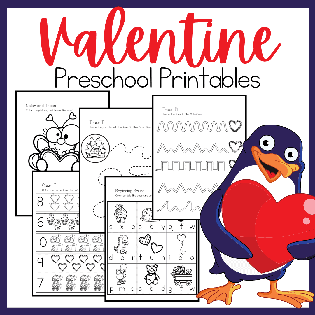 Free Valentine Printable Worksheets