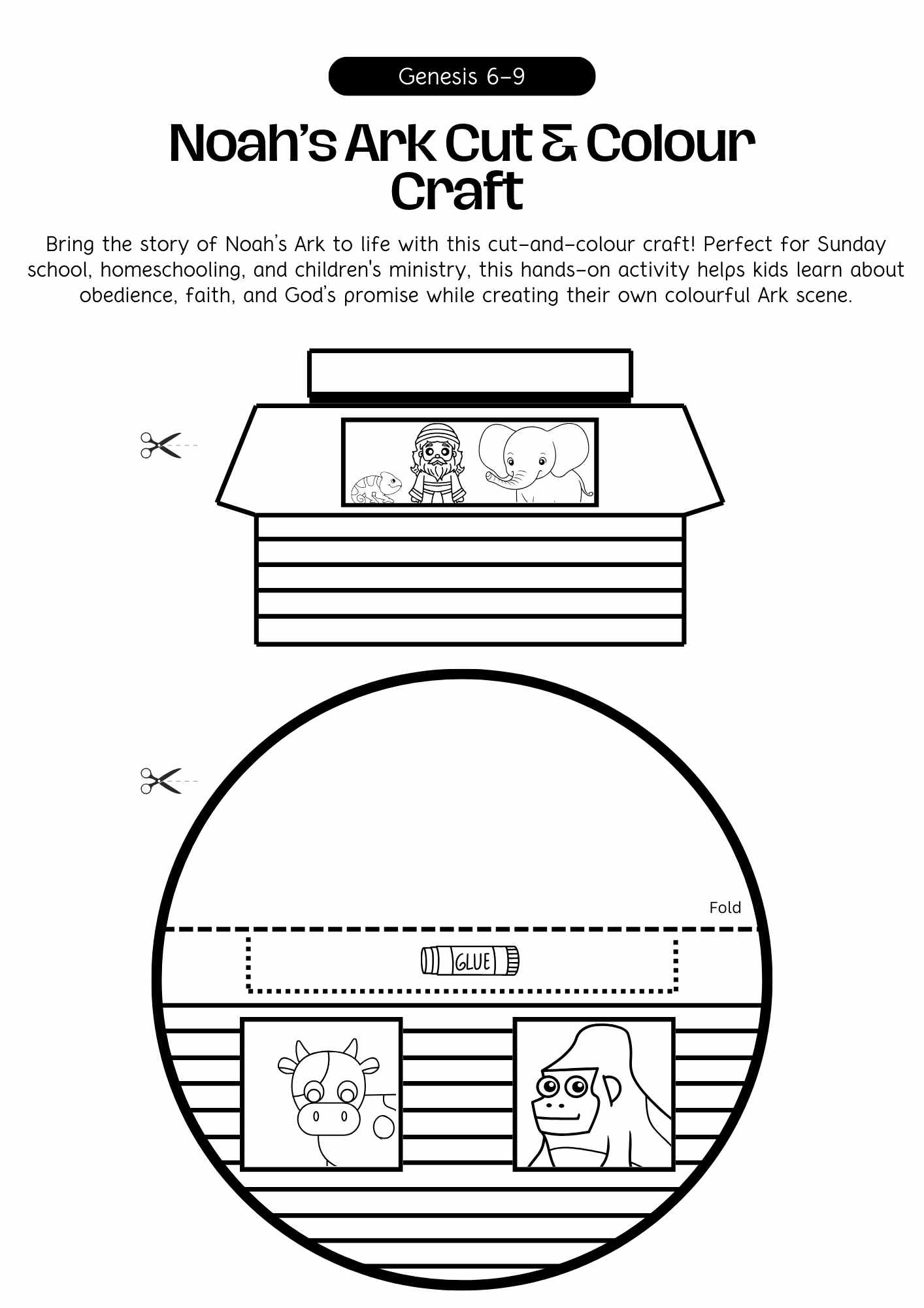 Free Printable Bible Worksheets For Kids