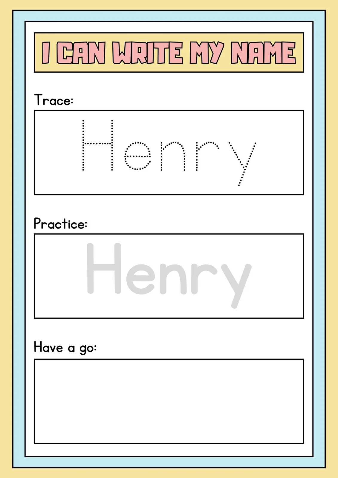 Page 3 Free Custom Printable Worksheet Templates For Teachers Canva