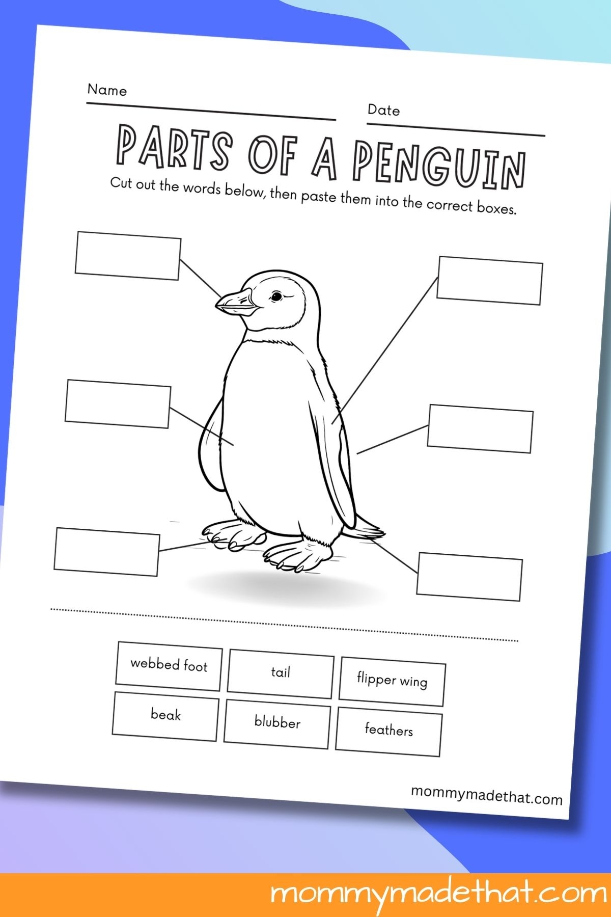 Free Printable Penguin Worksheets