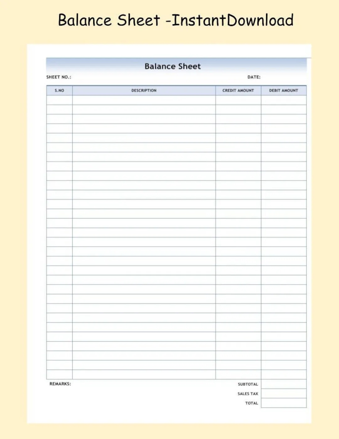 Printable Balance Sheet ledger Sheet Small Business Accounting Form PDF Digital Download trial Balance printable bookkeeping entrepreneur Etsy UK Printable Balance Sheet ledger Sheet Small Business Accounting Form PDF Digital Download trial Balance printable bookkeeping entrepreneur Etsy UK