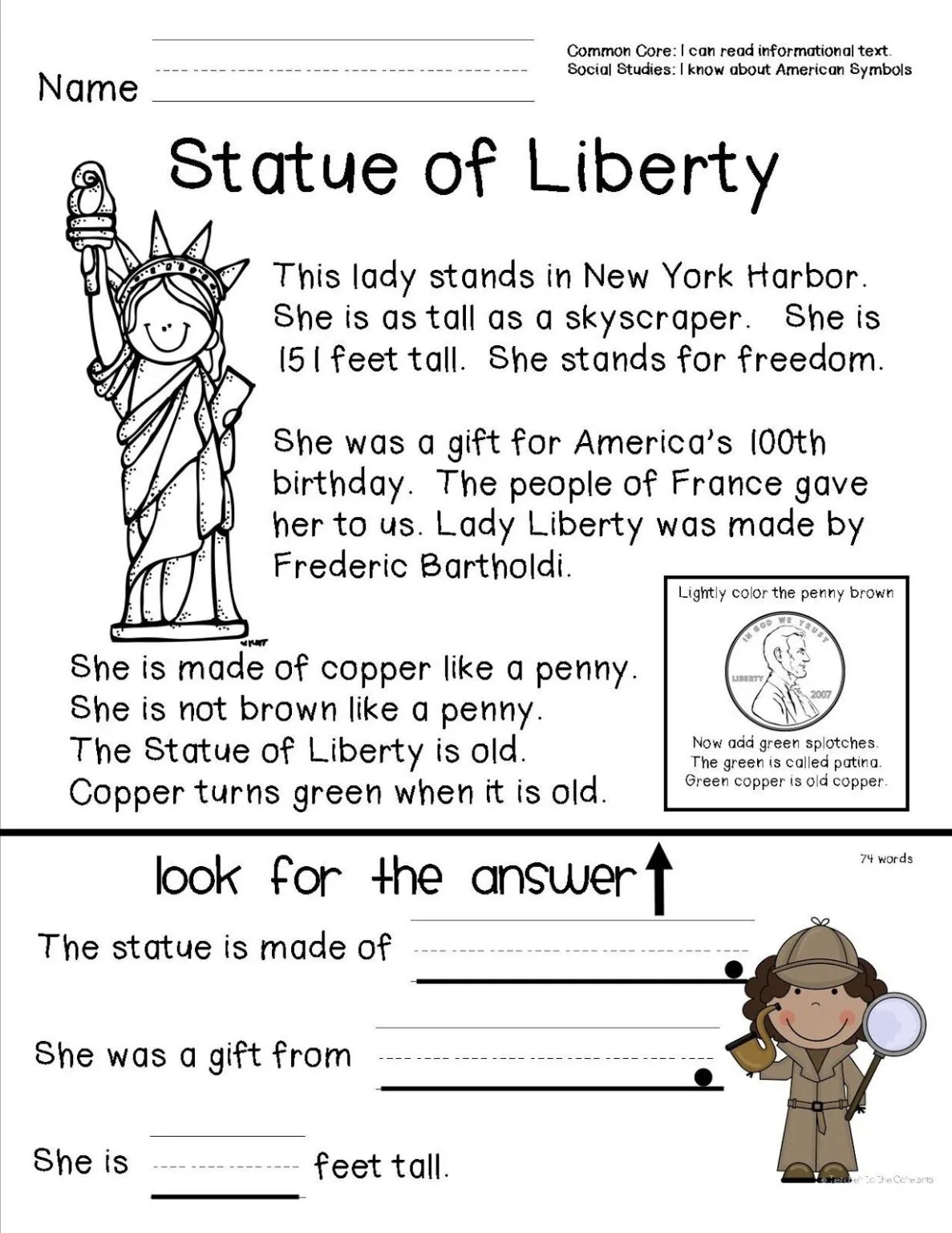 Printable Social Studies Worksheets