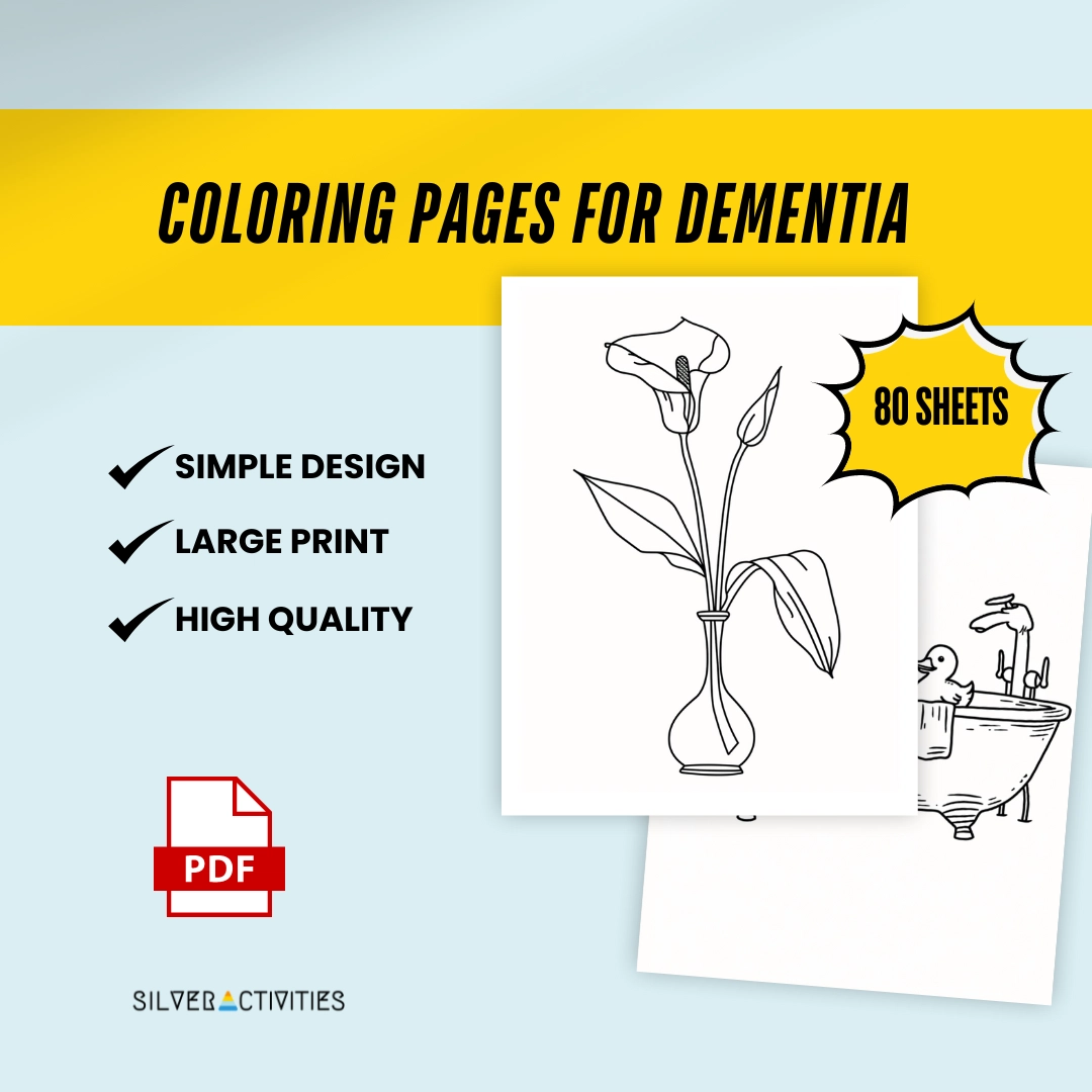Large Print Printable Worksheets For Dementia Patients