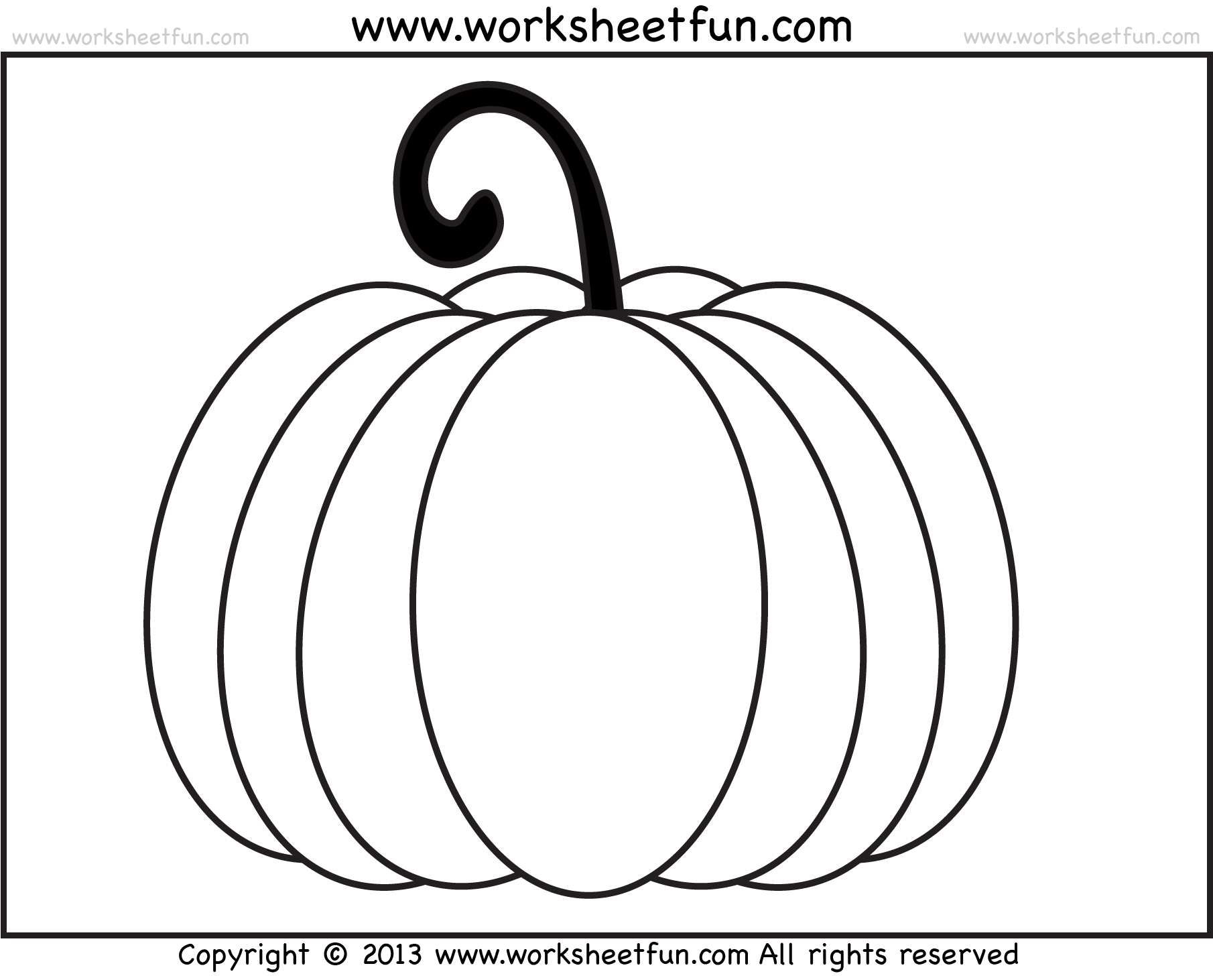 Free Pumpkin Worksheets Printable Free Pumpkin Worksheets Printable