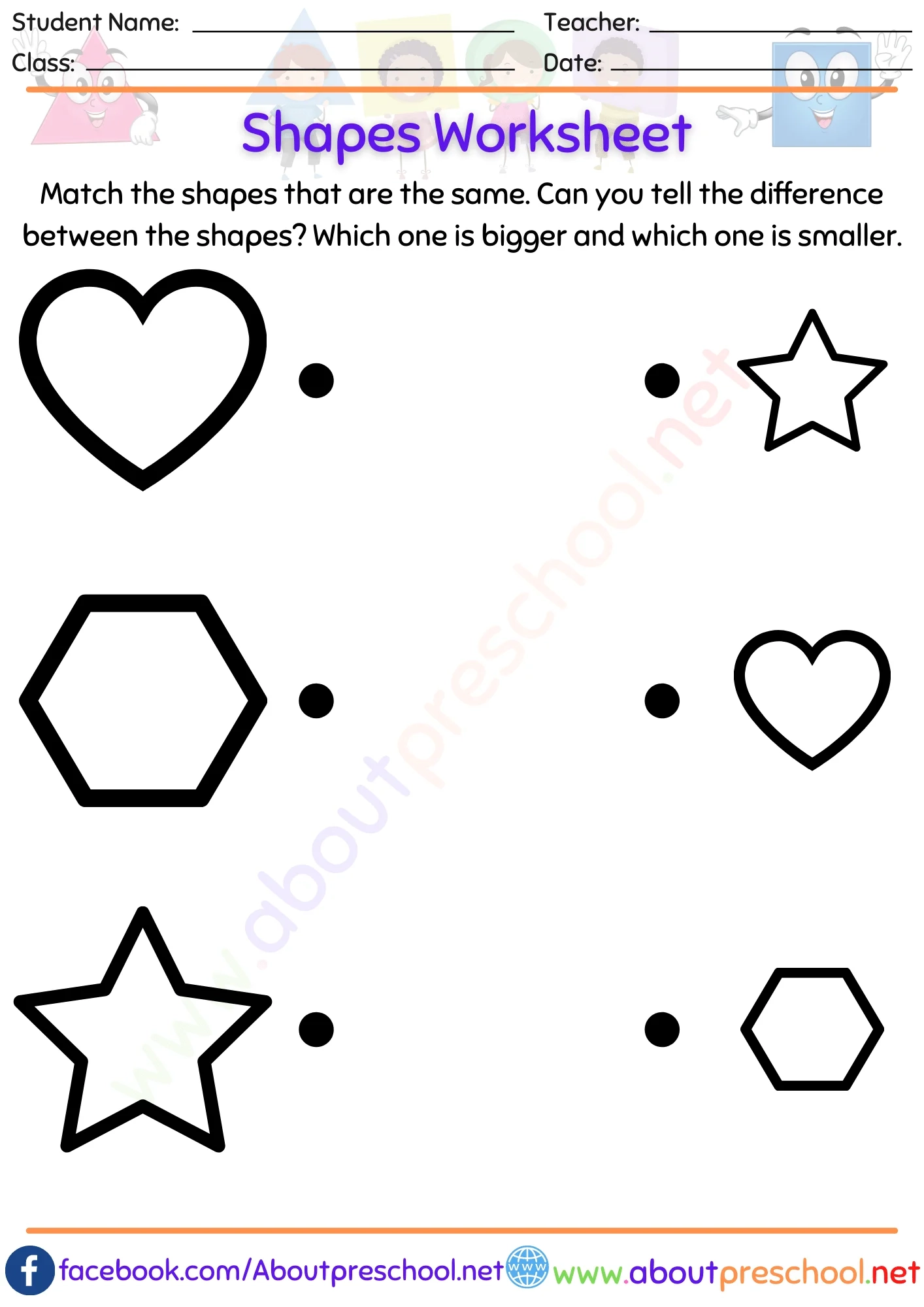 3 Year Old Printable Worksheets