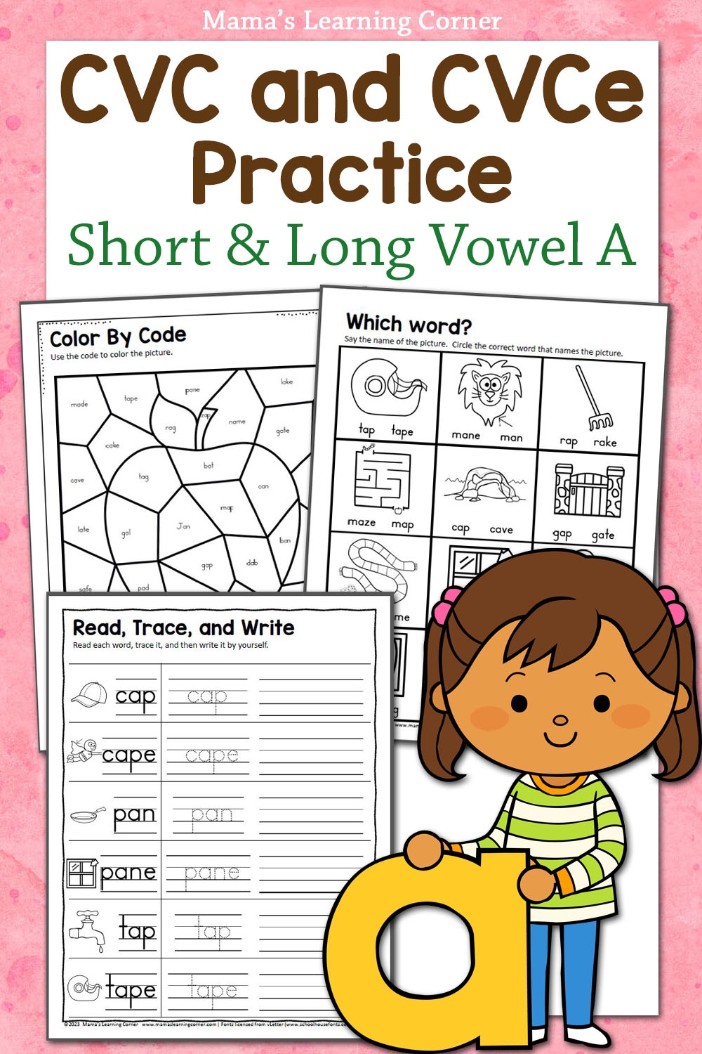 Free Printable Cvce Worksheets
