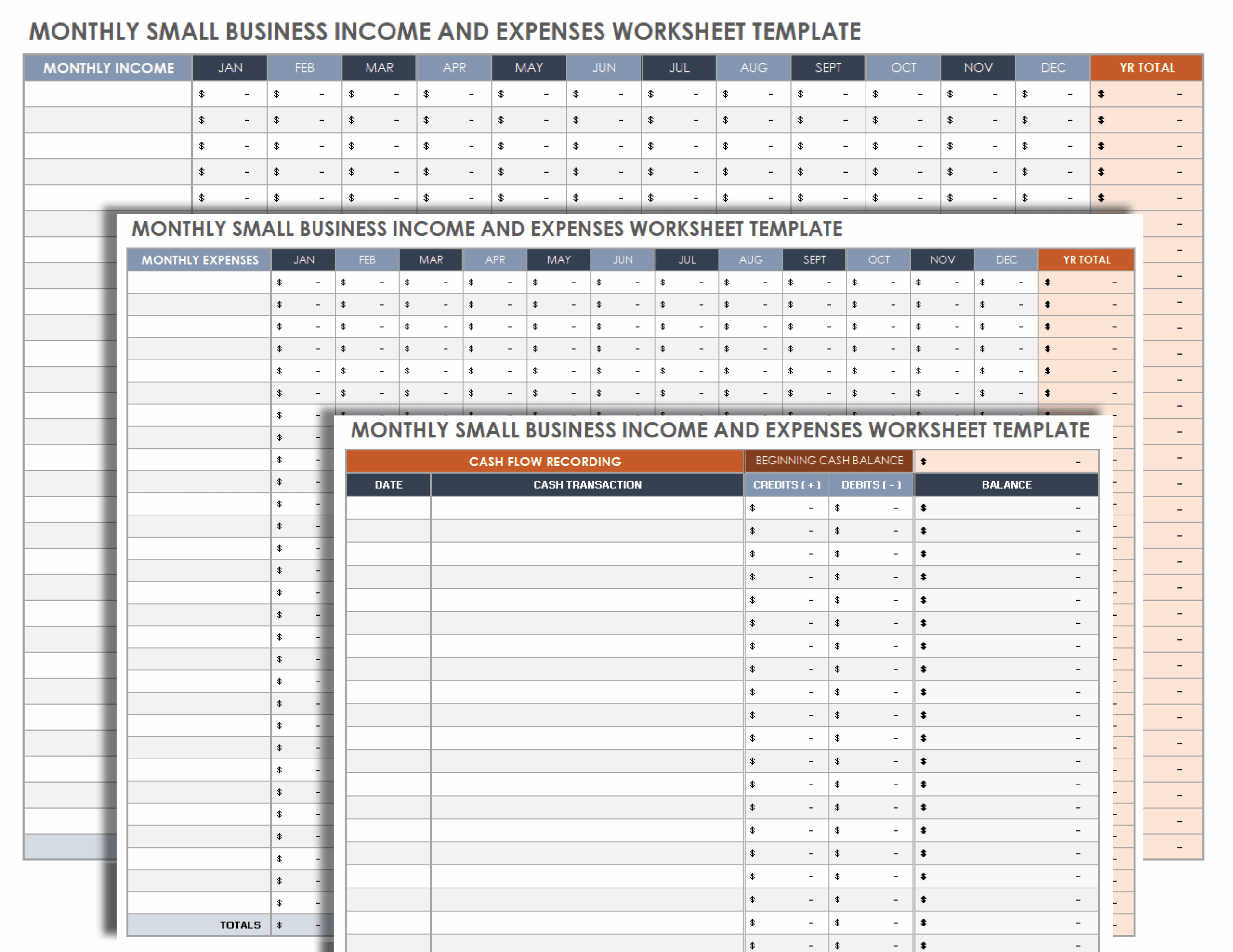 Small Business Income Statement Templates Smartsheet Small Business Income Statement Templates Smartsheet