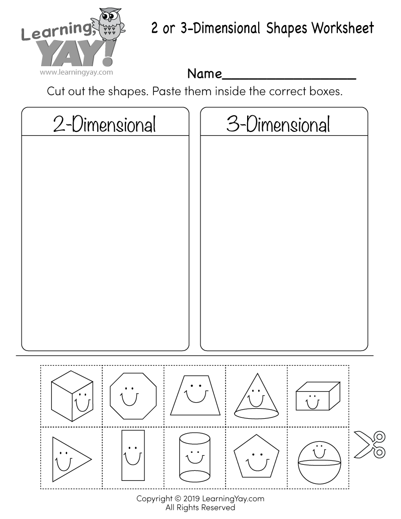 Free Printable Shape Worksheets