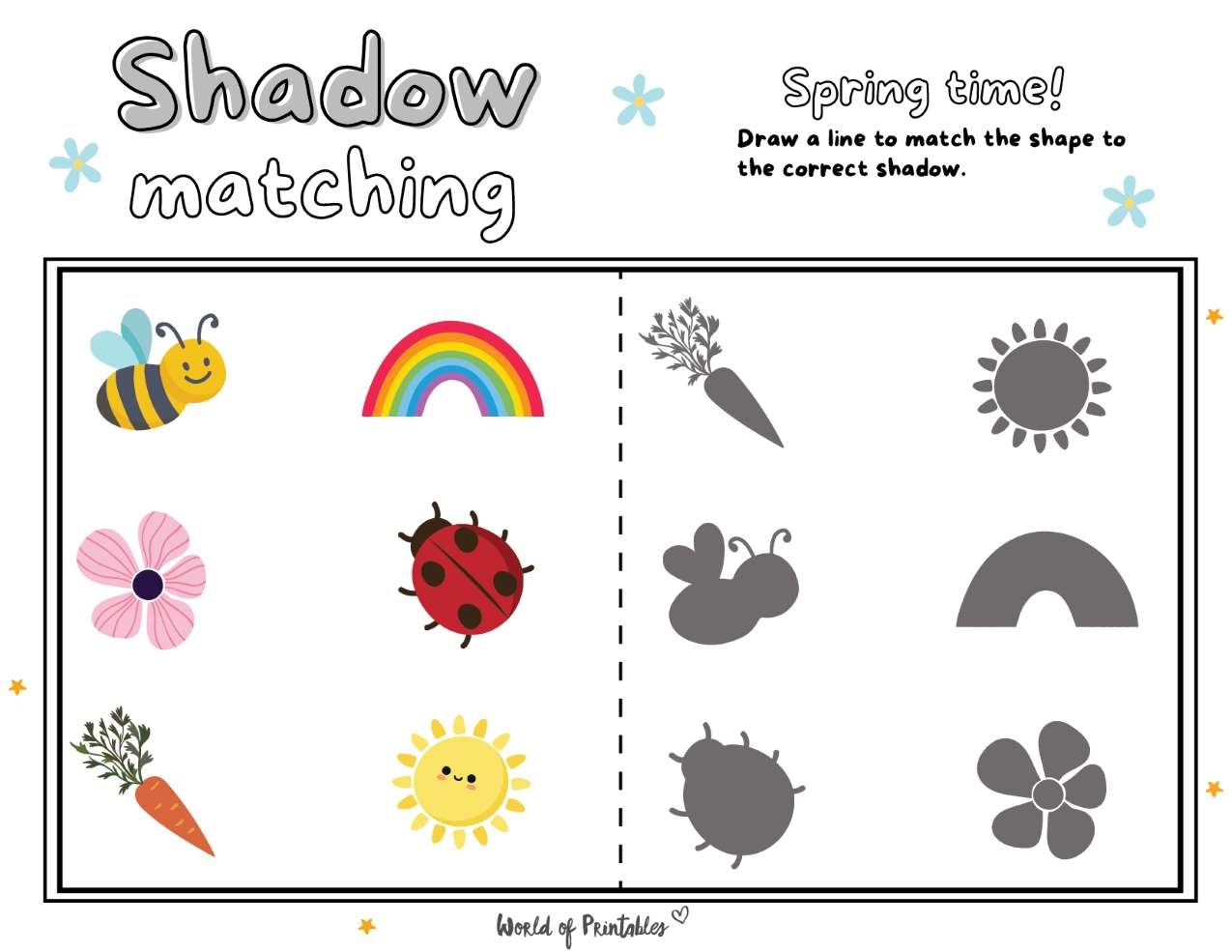 Spring Printables Templates Worksheets World Of Printables