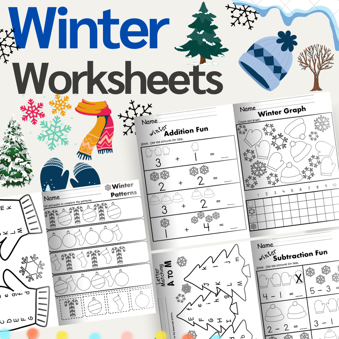 Winter Worksheets Printable